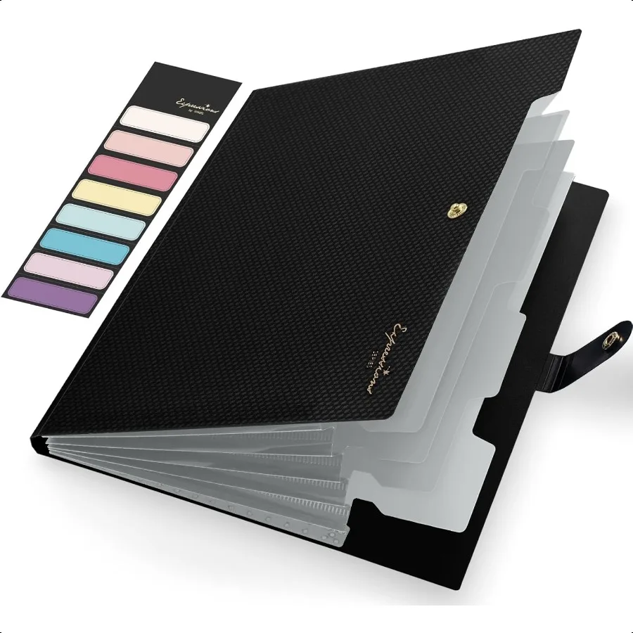 Expanding File Folder Letter Size Accordion File Organizer 5 Pocket Folders for Documents Portable Filling Products for School
Expanding File Folder Letter Size Accordion File Organizer 5 Pocket Folders for Documents Portable Filling Products for School