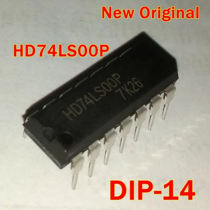1Pcs to 100Pcs Hd74Ls00P Dip-14 New Original Quadruple 2-Input Nand Gates
1Pcs to 100Pcs Hd74Ls00P Dip-14 New Original Quadruple 2-Input Nand Gates