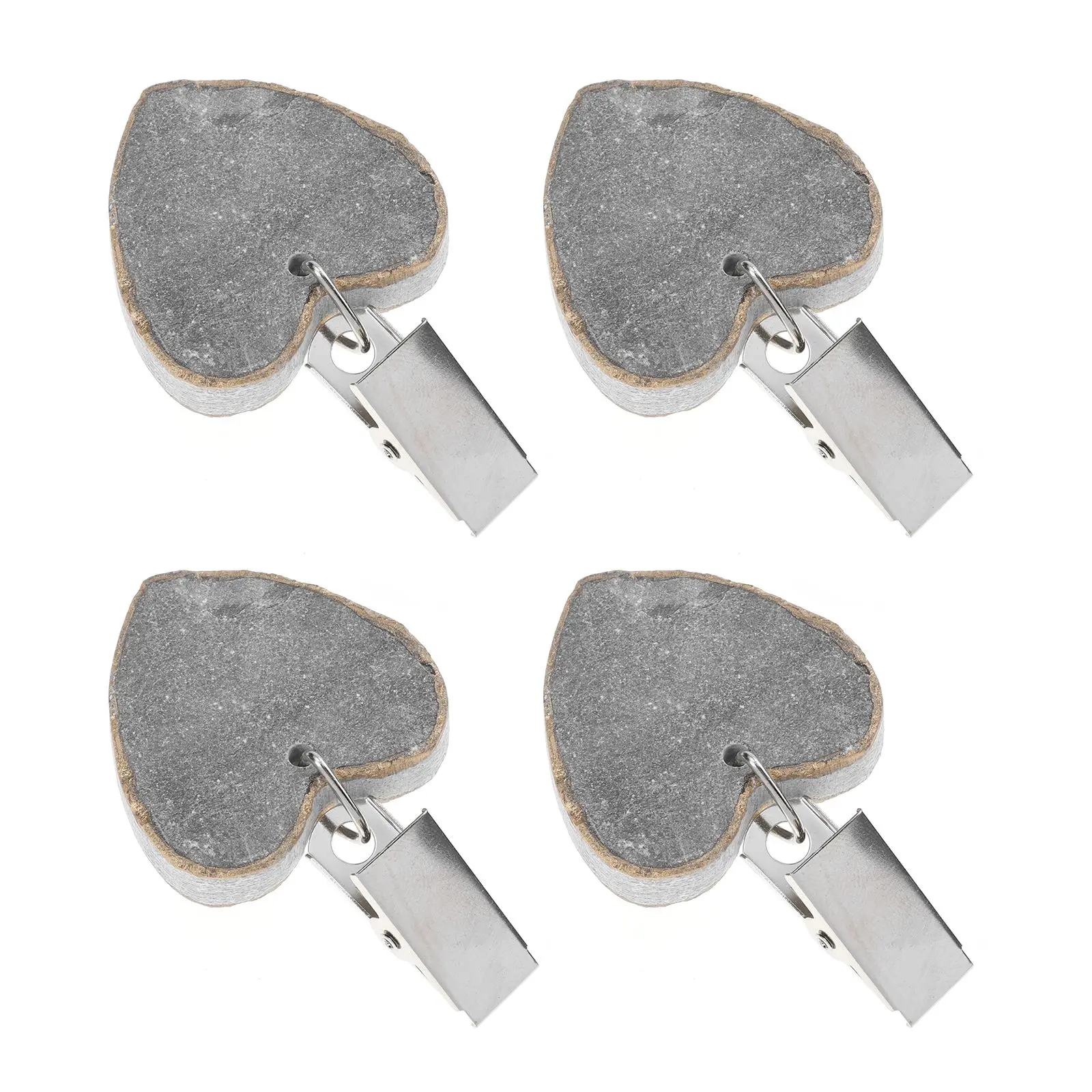 4 Pcs Heart Shaped Marble Tablecloth Weights Clamps Holders White Decorative Aluminum Alloy Suitable for Party Home Picnic
4 Pcs Heart Shaped Marble Tablecloth Weights Clamps Holders White Decorative Aluminum Alloy Suitable for Party Home Picnic