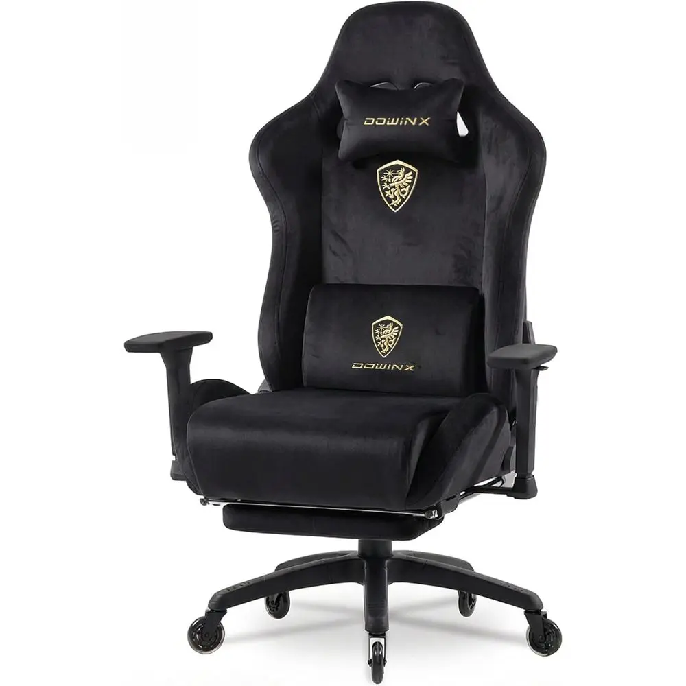 Ergonomic Suede Gaming Chair for Adults: Oversized Breathable Seat, Supports Up to 440lbs, Ideal for Long Gaming Sessions
Ergonomic Suede Gaming Chair for Adults: Oversized Breathable Seat, Supports Up to 440lbs, Ideal for Long Gaming Sessions