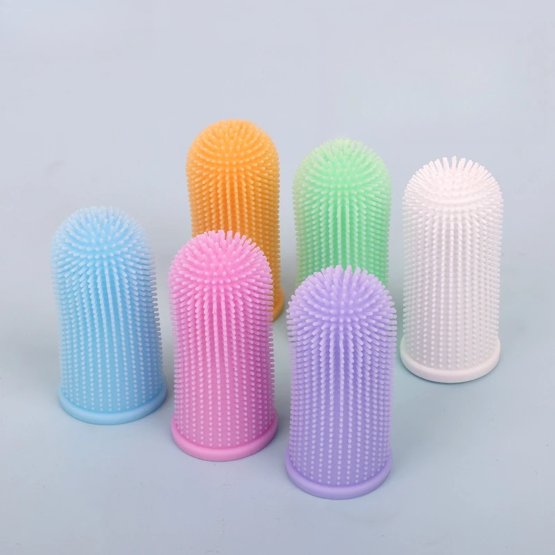 Pet toothbrush dog toothbrush cat dog finger silicone finger cover pet disposable
Pet toothbrush dog toothbrush cat dog finger silicone finger cover pet disposable