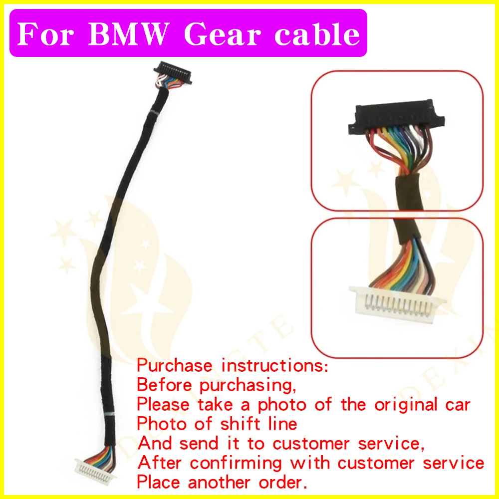 Gear shift knob Cable For BMW G20 G01 G02 G05 G06 G30 G32 G11 F10 F15 F16 E70 E71 F20 F30 F32 F06 F01 F25 F26 Shifter knob Cable
Gear shift knob Cable For BMW G20 G01 G02 G05 G06 G30 G32 G11 F10 F15 F16 E70 E71 F20 F30 F32 F06 F01 F25 F26 Shifter knob Cable