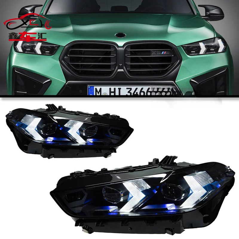 For BMW X5 E70 headlight assembly upgrade with new G18 LED lens headlights and daytime running lights
For BMW X5 E70 headlight assembly upgrade with new G18 LED lens headlights and daytime running lights