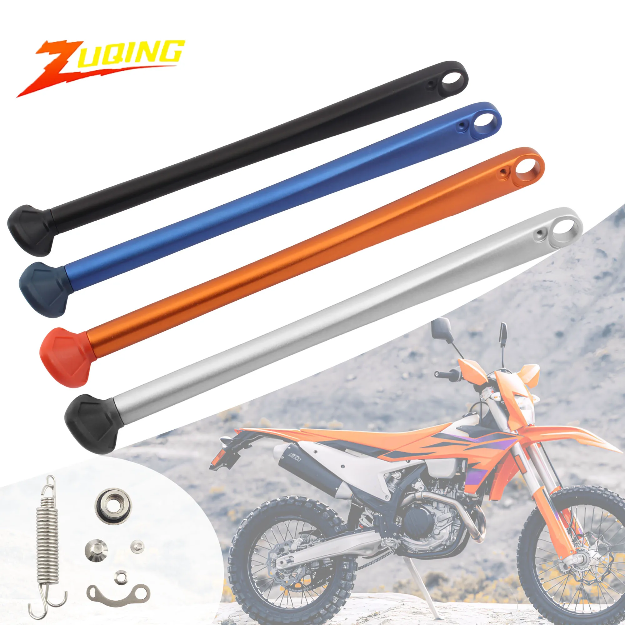 Motorcycle Kickstand Side Stand with Spring 38cm for KTM Husqvarna XC XCW XCF XCFW EXC EXCF 150-530 Universal accessories
Motorcycle Kickstand Side Stand with Spring 38cm for KTM Husqvarna XC XCW XCF XCFW EXC EXCF 150-530 Universal accessories