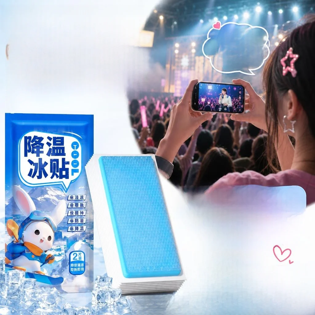 Cooling Phone Sticker Concert Fever Reducing Cold Compress Summer Heat Relief Essential Coolness Ice Cooling Heat Dissipation
Cooling Phone Sticker Concert Fever Reducing Cold Compress Summer Heat Relief Essential Coolness Ice Cooling Heat Dissipation