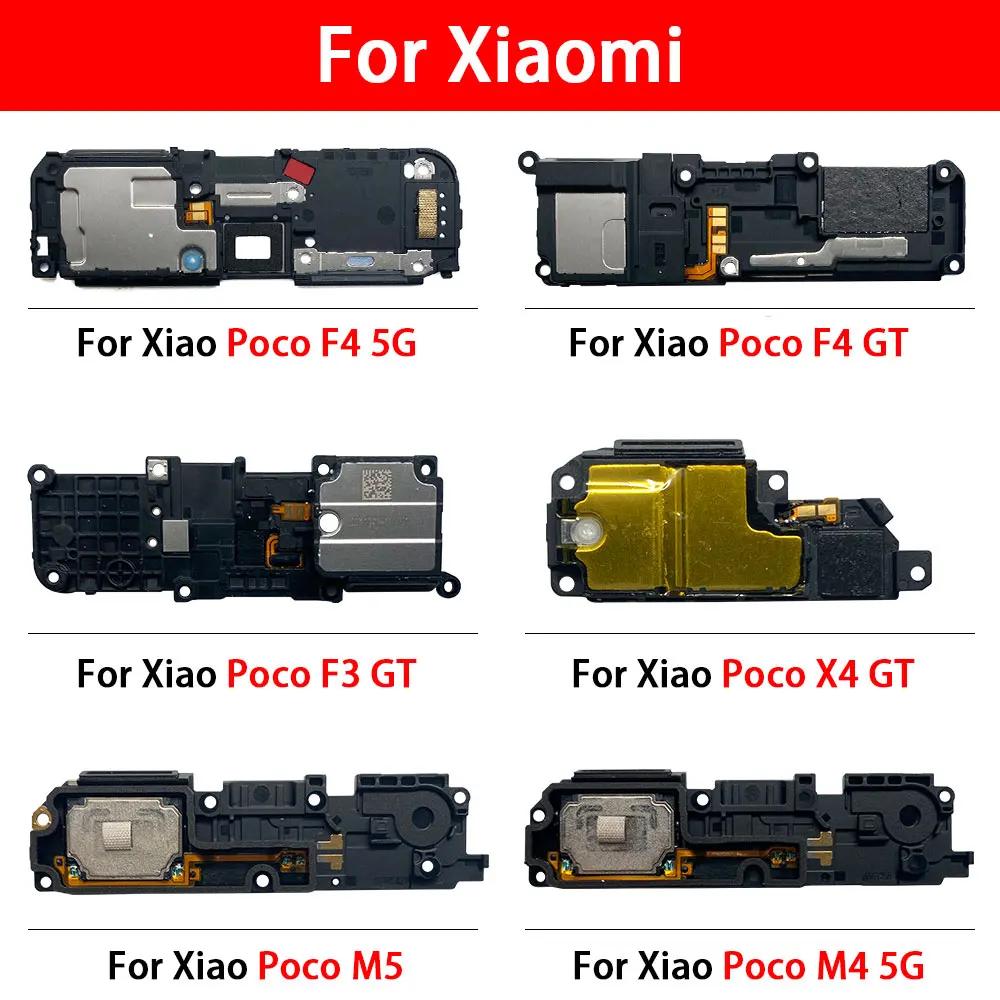 10 Pcs Buzzer Ringer For Xiaomi Poco F3 F4 5G M4 M5 X3 X4 GT Loudspeaker Sound Module Loud Speaker
10 Pcs Buzzer Ringer For Xiaomi Poco F3 F4 5G M4 M5 X3 X4 GT Loudspeaker Sound Module Loud Speaker