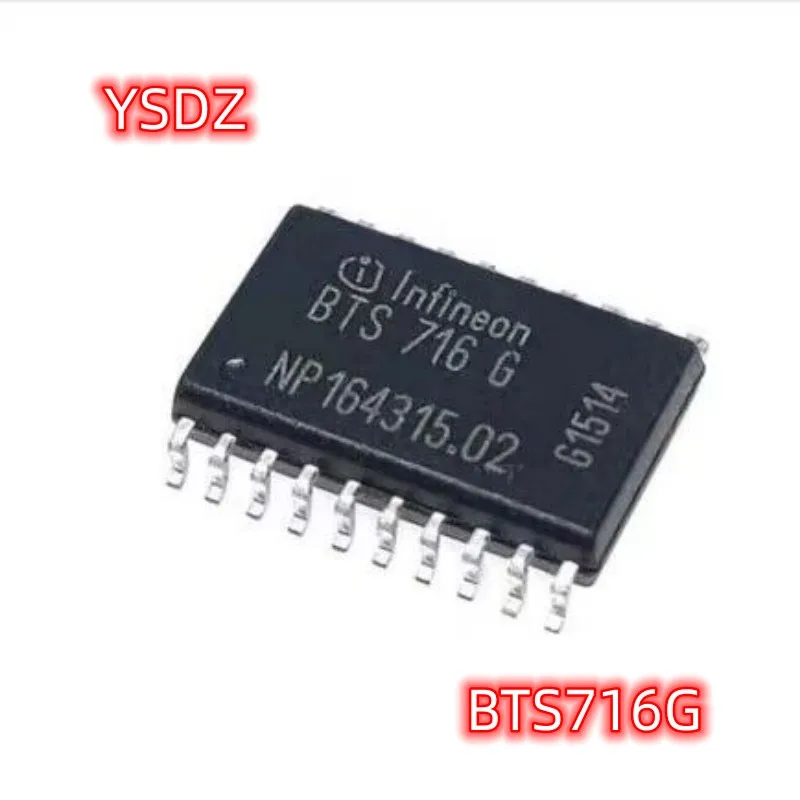 10 шт./партия, чипы BTS716G BTS716 BTS 716G SOP20 для автомобильной компьютерной панели, чипы драйвера двигателя, чипы для автомобильной электроники
10 шт./партия, чипы BTS716G BTS716 BTS 716G SOP20 для автомобильной компьютерной панели, чипы драйвера двигателя, чипы для автомобильной электроники