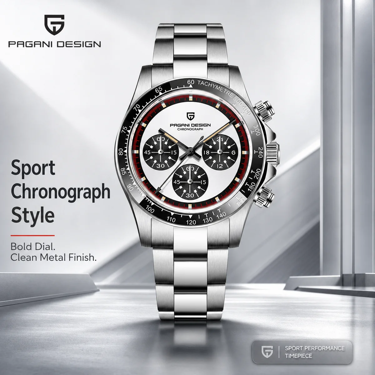 PAGANI DESIGN New VK63 Men's Watch Luxury Men's Quartz Watch Stainless Steel 100m Waterproof Top Sapphire Glass Chronograph
PAGANI DESIGN New VK63 Men's Watch Luxury Men's Quartz Watch Stainless Steel 100m Waterproof Top Sapphire Glass Chronograph