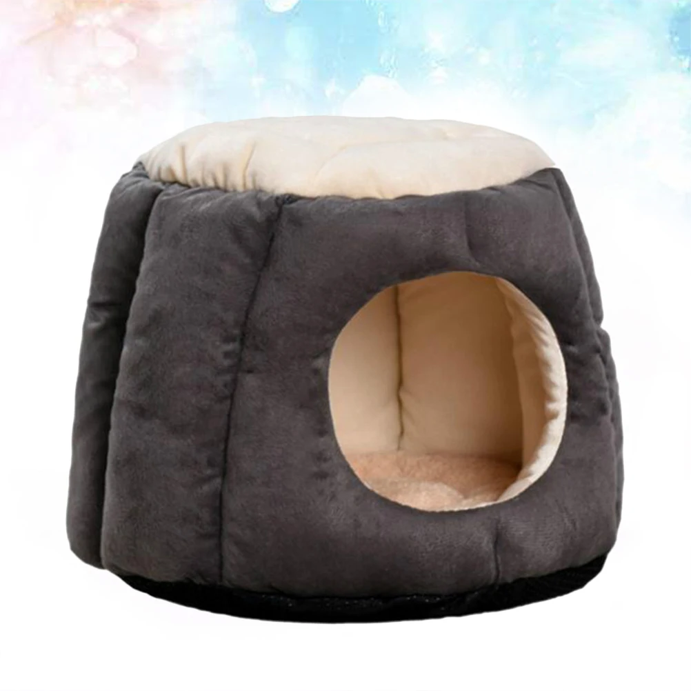 Round Table Dog House Puppy Tents Creative Pet Warm Nest Sleeping Bed for Pets Cats Dogs (Gray Black Color 40x32cm)
Round Table Dog House Puppy Tents Creative Pet Warm Nest Sleeping Bed for Pets Cats Dogs (Gray Black Color 40x32cm)