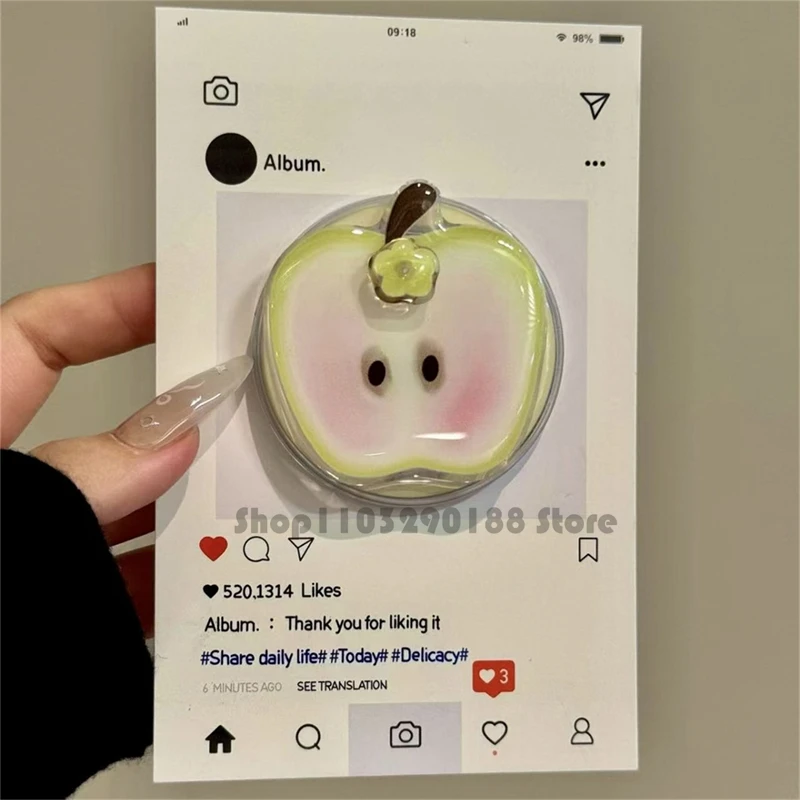 Korean Cute Fruit Rotate Magnetic Phone Holder Grip Tok Griptok Phone Stand Holder Support For iPhone For Pad Magsafe Smart Tok
Korean Cute Fruit Rotate Magnetic Phone Holder Grip Tok Griptok Phone Stand Holder Support For iPhone For Pad Magsafe Smart Tok