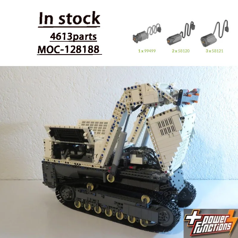 MOC-128188City Construction Site New Heavy Excavator Building Block Model 4613 Pieces Boys' Children Birthday Christmas Toy Gift
MOC-128188City Construction Site New Heavy Excavator Building Block Model 4613 Pieces Boys' Children Birthday Christmas Toy Gift