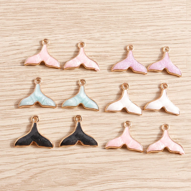 Tusember 10pcs Drop Oil Mermaid Whale Tail Enamel Charms for Jewelry Making DIY Pendant Bracelet Necklace Earring Accessories
Tusember 10pcs Drop Oil Mermaid Whale Tail Enamel Charms for Jewelry Making DIY Pendant Bracelet Necklace Earring Accessories