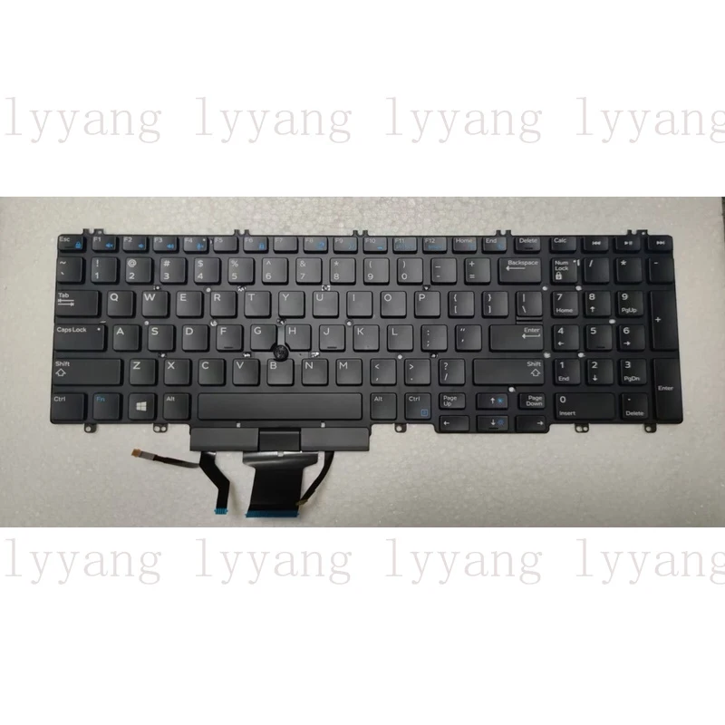f FOR Dell Precision 7530 7540 7730 7740 Laptop US Backlit Keyboard 266YW 0266YW
f FOR Dell Precision 7530 7540 7730 7740 Laptop US Backlit Keyboard 266YW 0266YW