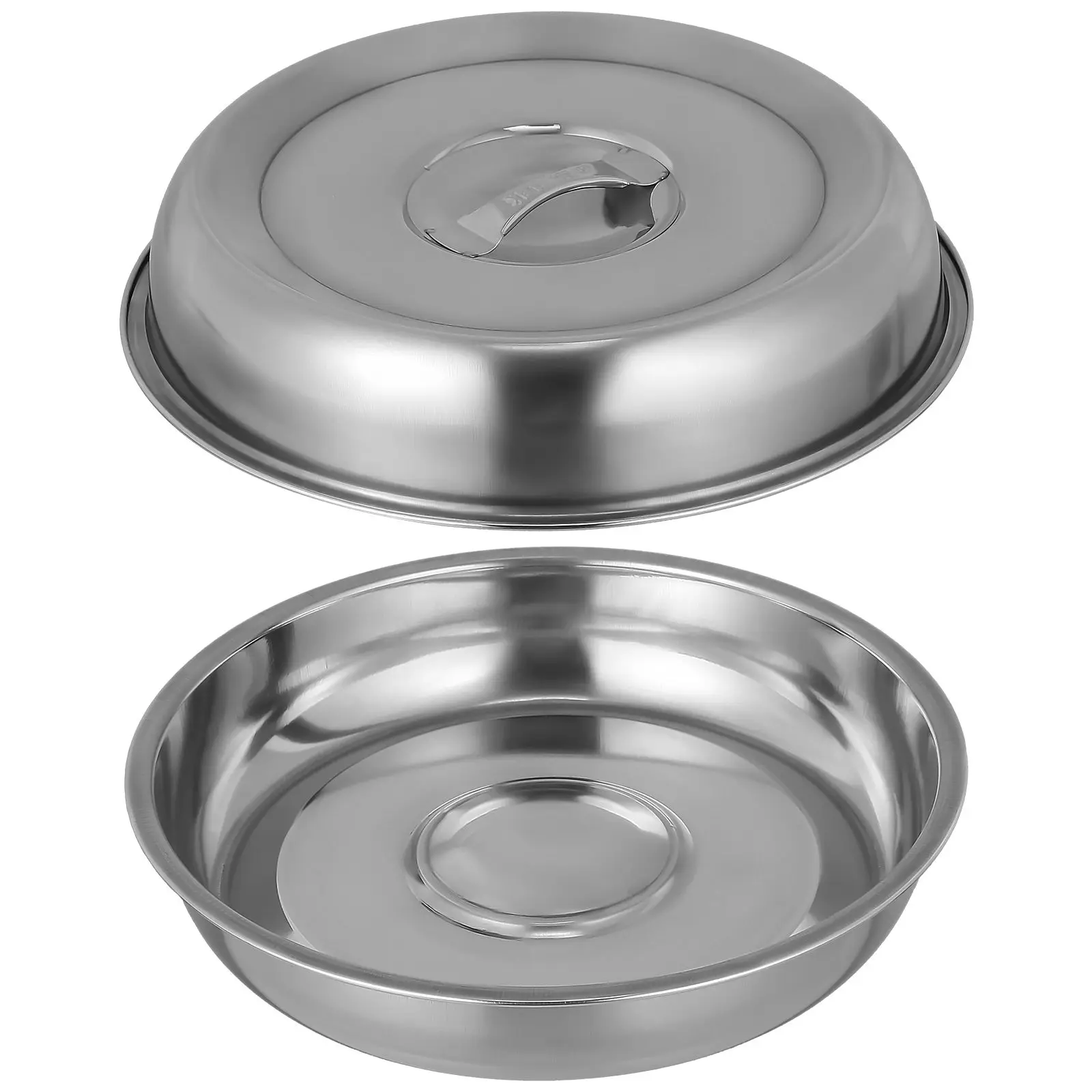 2Pcs StainlessSteel Food Cover Household Steak Kitchen Tool Protective Hood Silver Cooking Round Dome Size Suitable
2Pcs StainlessSteel Food Cover Household Steak Kitchen Tool Protective Hood Silver Cooking Round Dome Size Suitable
