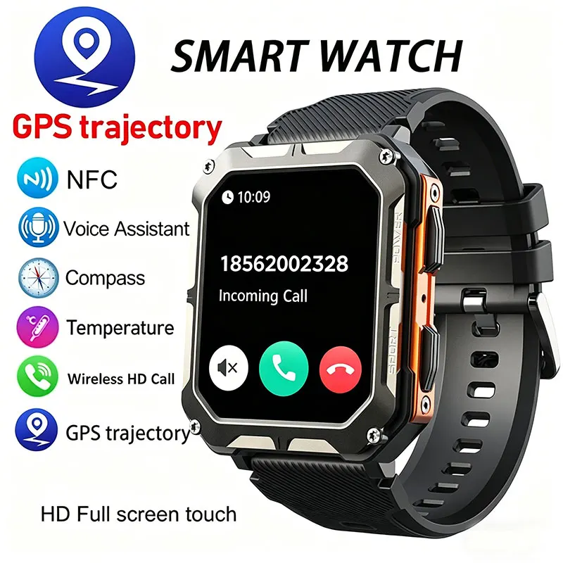 2026 Outdoor Smart Watch 1.83-inch with Dynamic Heart Rate And Blood Pressure Monitoring BT Call Movement Trajectory Smartwatch
2026 Outdoor Smart Watch 1.83-inch with Dynamic Heart Rate And Blood Pressure Monitoring BT Call Movement Trajectory Smartwatch