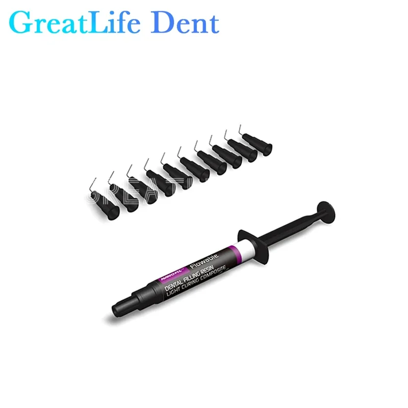 GreatLife Dent Dental Orthodontic Light Curing Adhesive Composite Resin Dental Filling Flow Resin Restoration Syringe
GreatLife Dent Dental Orthodontic Light Curing Adhesive Composite Resin Dental Filling Flow Resin Restoration Syringe