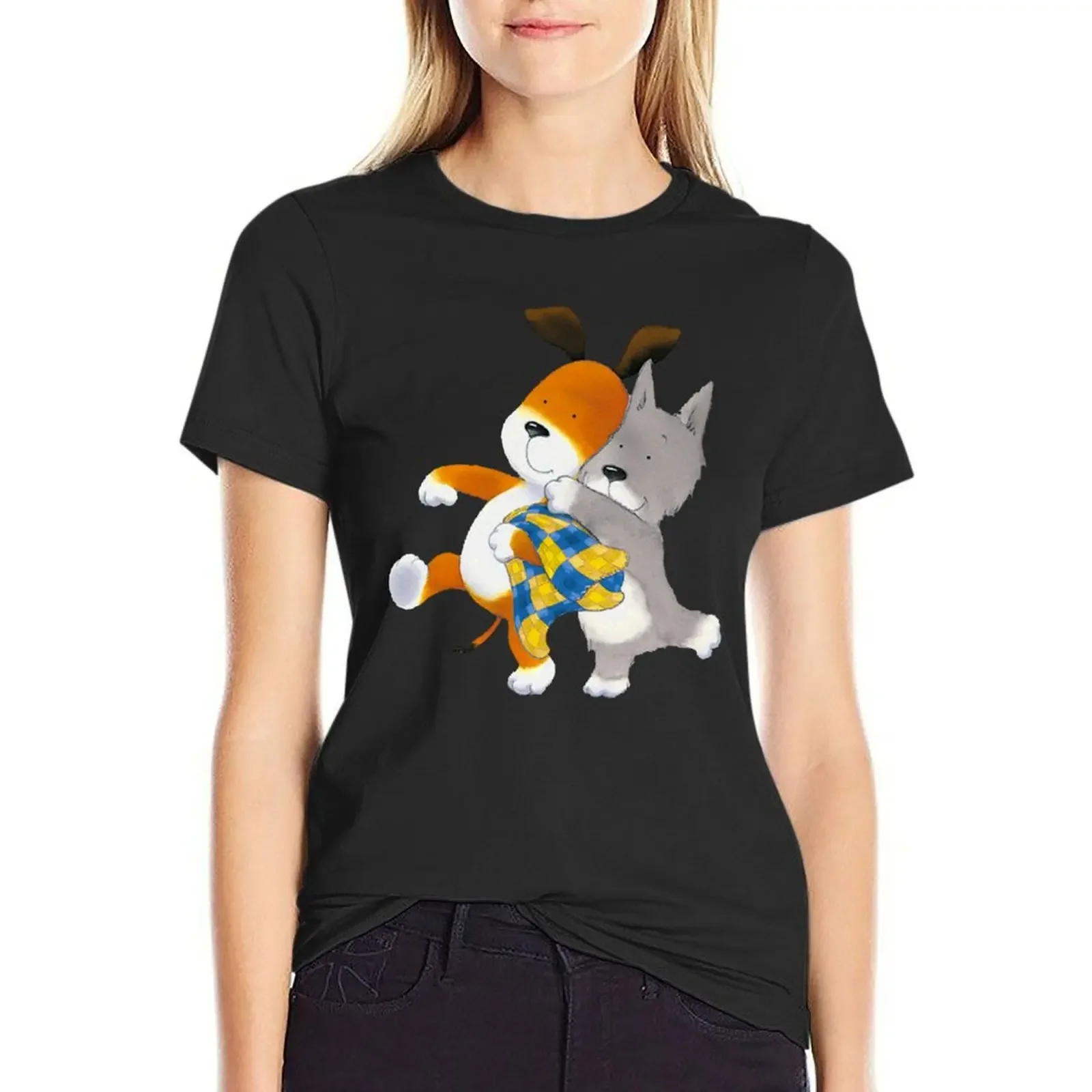 Kipper the dog and tiger T-Shirt tees korean fashion sweat t-shirts for Women cotton
Kipper the dog and tiger T-Shirt tees korean fashion sweat t-shirts for Women cotton
