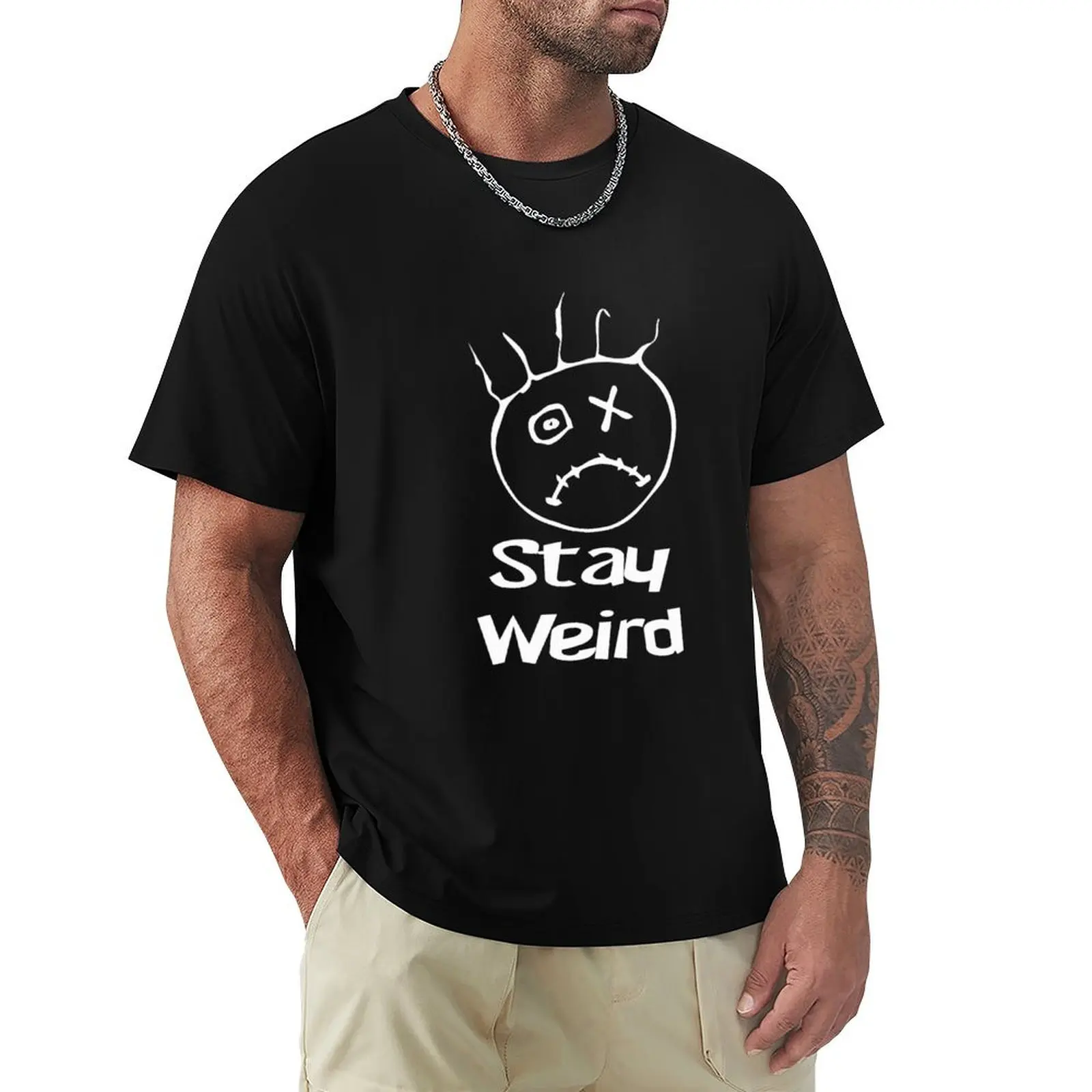 Stay Weird T-Shirt Retro Graphic Print T-Shirt
Stay Weird T-Shirt Retro Graphic Print T-Shirt