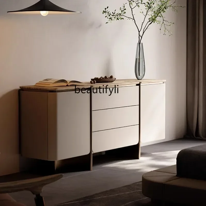 02 Italian-style entrance cabinet light luxury home living room partition cabinet Italian designer walnut storage high cabinet
02 Italian-style entrance cabinet light luxury home living room partition cabinet Italian designer walnut storage high cabinet
