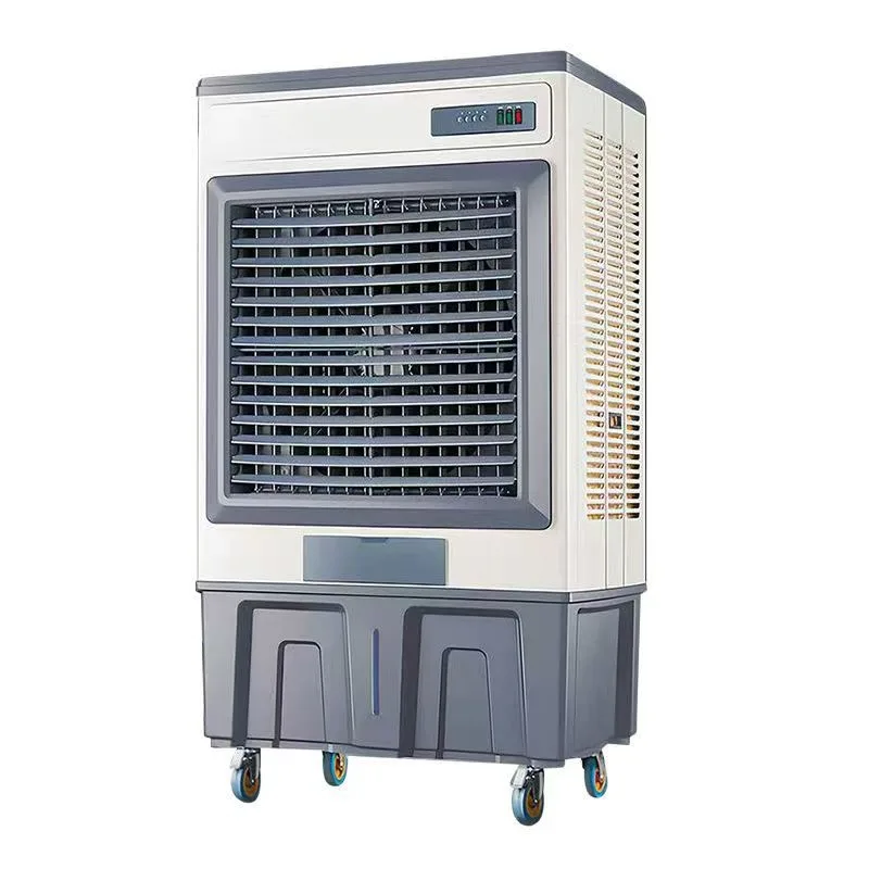 Промышленный вентилятор большой производительности, мобильный кондиционер с водяным охлаждением, коммерческое охлаждение для крупных производственных помещений
Промышленный вентилятор большой производительности, мобильный кондиционер с водяным охлаждением, коммерческое охлаждение для крупных производственных помещений