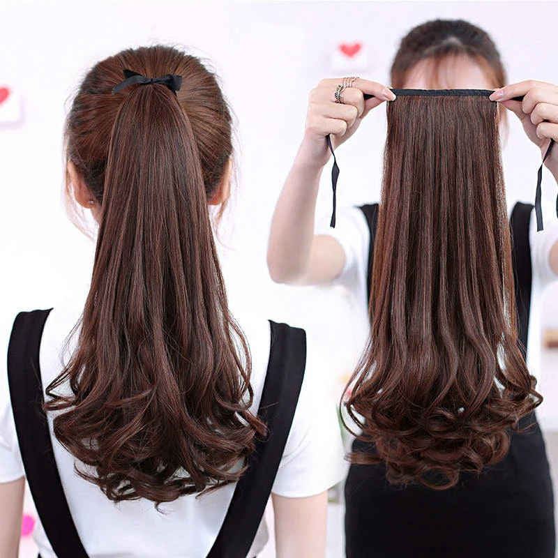 Synthetic Strap Ponytail Hair Extension Wig Curly Ponytail Surrounding Woman's Ponytail Clip In Hairpiece Hair Accessories
Synthetic Strap Ponytail Hair Extension Wig Curly Ponytail Surrounding Woman's Ponytail Clip In Hairpiece Hair Accessories