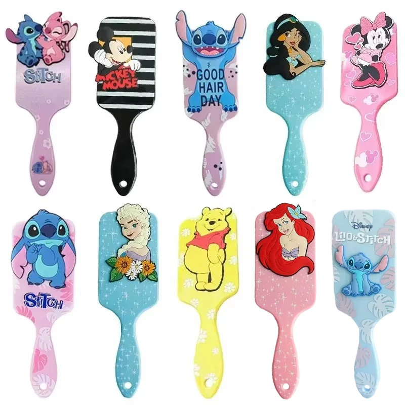 Disney Air Cushion Massage Comb Stitch Mickey Mouse Kawaii Cartoon Princess Elsa Hair Brush Hairdressing Tool Girl Birthday Gift
Disney Air Cushion Massage Comb Stitch Mickey Mouse Kawaii Cartoon Princess Elsa Hair Brush Hairdressing Tool Girl Birthday Gift