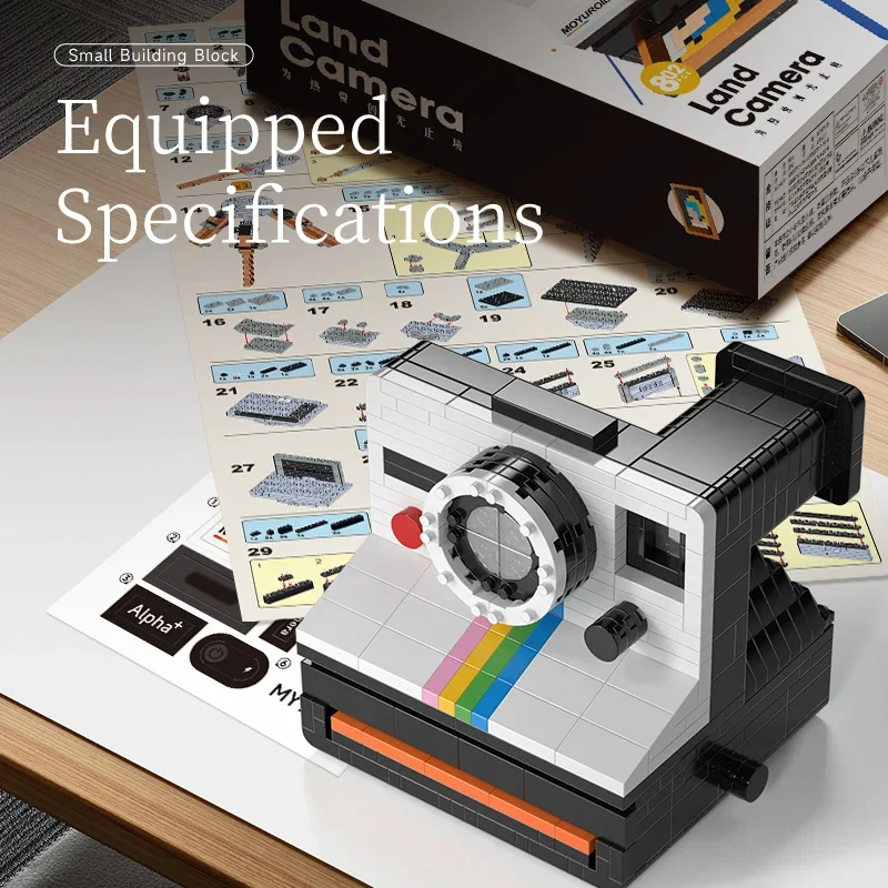 Retro Camera Series Children's Educational Assembled Building Block Toys Desktop Ornaments Decoration Holiday Gift
Retro Camera Series Children's Educational Assembled Building Block Toys Desktop Ornaments Decoration Holiday Gift
