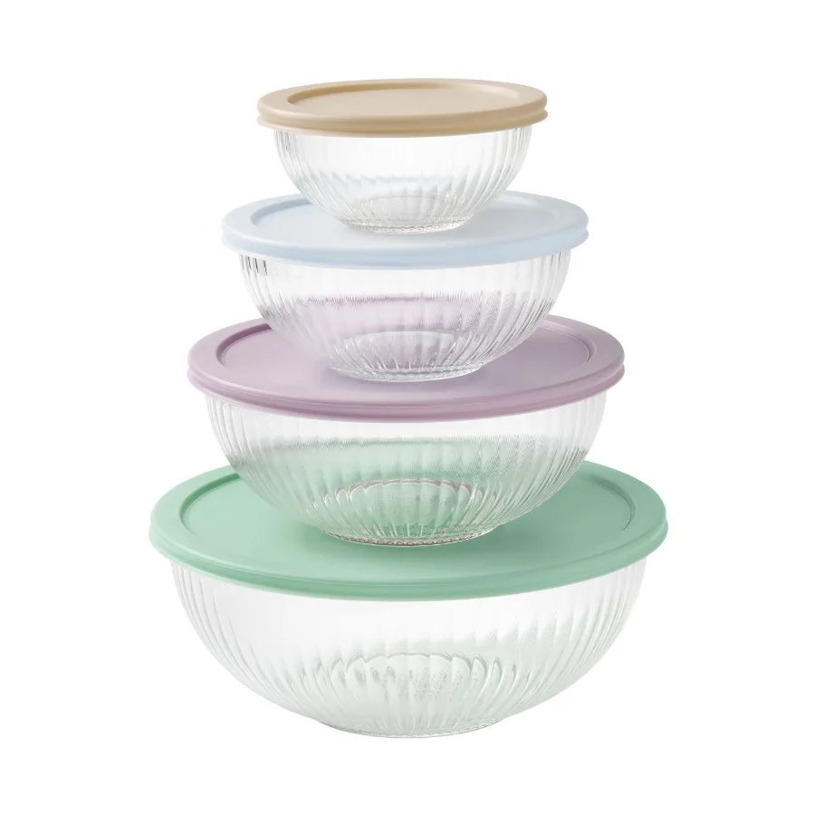 8-Piece Glass Mixing Bowl Set
8-Piece Glass Mixing Bowl Set