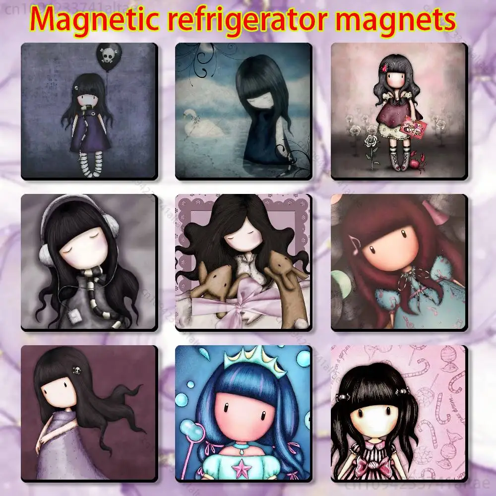 S-Santoro G-Gorjuss Magnetic Fridge Magnets - No Falling Off, Fit for Refrigerators, All Metal Surfaces,Home Decor
S-Santoro G-Gorjuss Magnetic Fridge Magnets - No Falling Off, Fit for Refrigerators, All Metal Surfaces,Home Decor