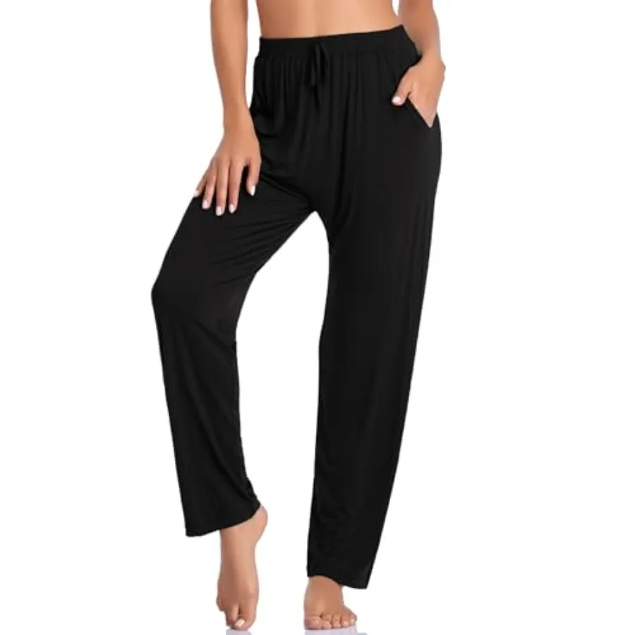 OLIKEME Womens Yoga Pants Loose Comfy Casual Lounge Pants Wide Leg Running Pants Lightweight Workout Pants with Pockets
OLIKEME Womens Yoga Pants Loose Comfy Casual Lounge Pants Wide Leg Running Pants Lightweight Workout Pants with Pockets