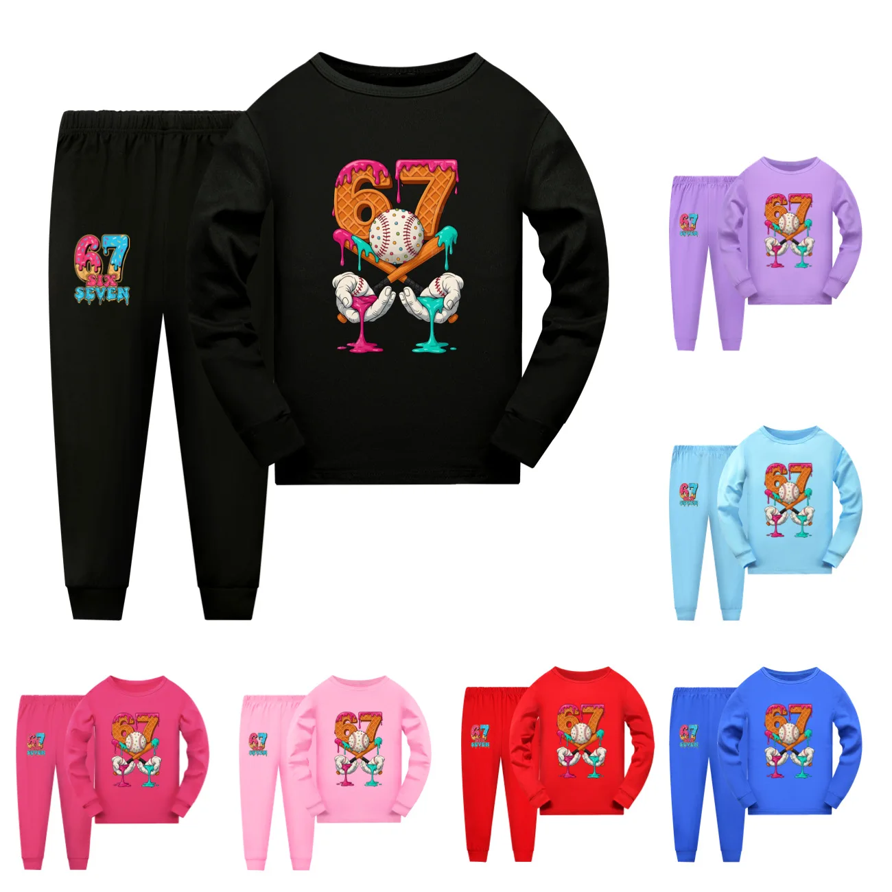 Kids 67 Steal A Brainrot Tshirt Pants 2pcs Boys Pajamas Set Six Seven Funny Graphic Printed Sleepwear for Girls Children Clothes
Kids 67 Steal A Brainrot Tshirt Pants 2pcs Boys Pajamas Set Six Seven Funny Graphic Printed Sleepwear for Girls Children Clothes