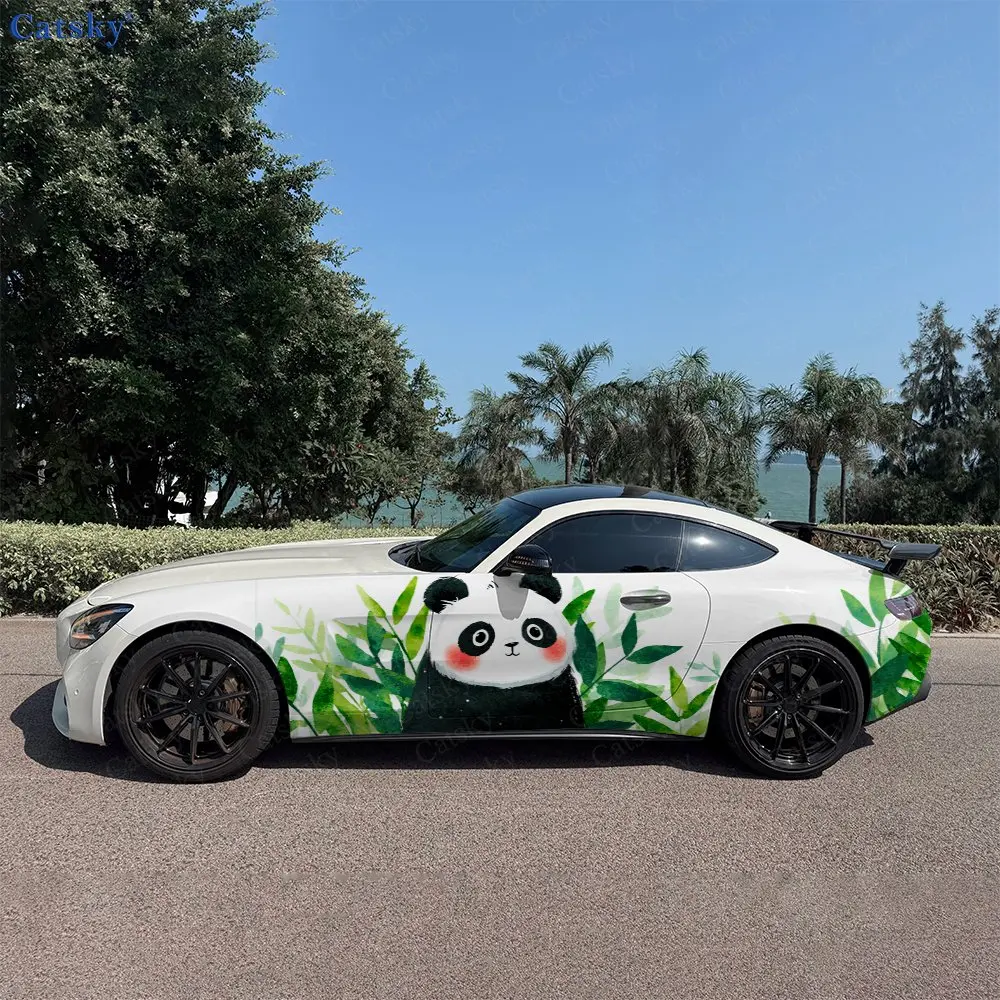 2 шт. виниловых наклеек Healing Panda Bamboo для автомобиля, прочные, устойчивые к выцветанию, улучшающие эстетику автомобиля, с ярким художественным дизайном
2 шт. виниловых наклеек Healing Panda Bamboo для автомобиля, прочные, устойчивые к выцветанию, улучшающие эстетику автомобиля, с ярким художественным дизайном