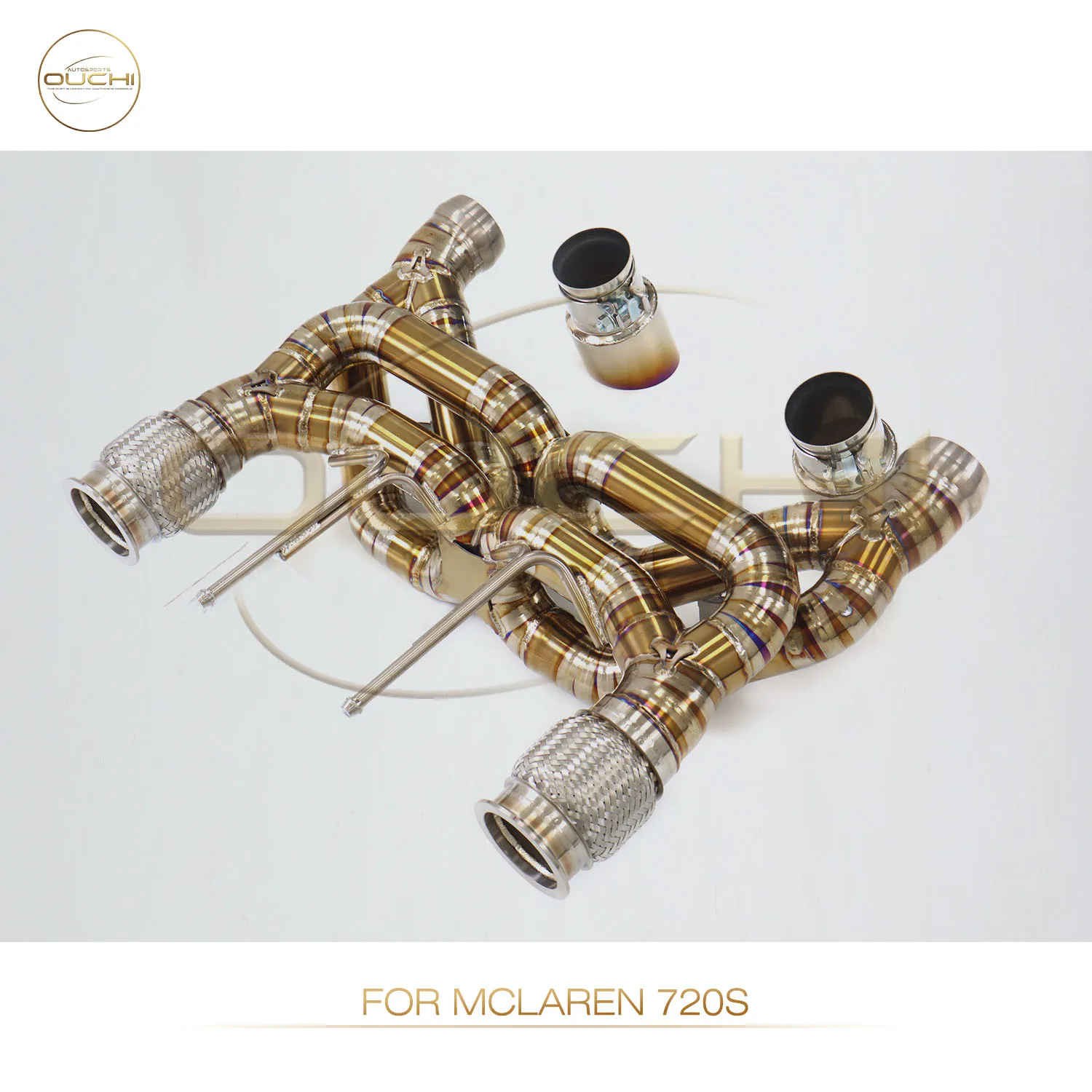 OUCHI Выхлопная система Catback для McLaren 720S Титановая рентгеновская конструкция Запеченная золотистая двусторонняя сварка Установка без потерь
OUCHI Выхлопная система Catback для McLaren 720S Титановая рентгеновская конструкция Запеченная золотистая двусторонняя сварка Установка без потерь
