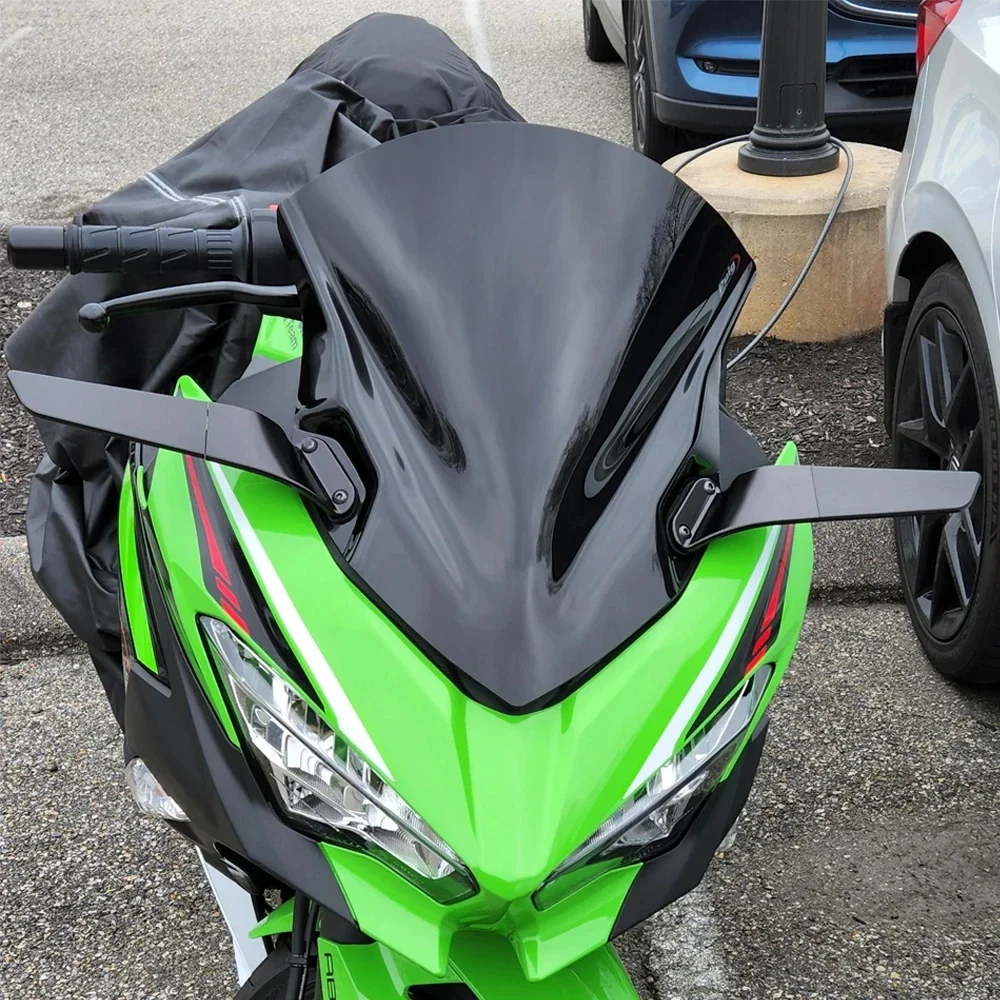 NINJA 650 Accessories Motorcycle Modified Fixed Wind Wing Rearview Mirror Reversing Mirror For KAWASAKI Ninja650 Ninja400 18-23
NINJA 650 Accessories Motorcycle Modified Fixed Wind Wing Rearview Mirror Reversing Mirror For KAWASAKI Ninja650 Ninja400 18-23