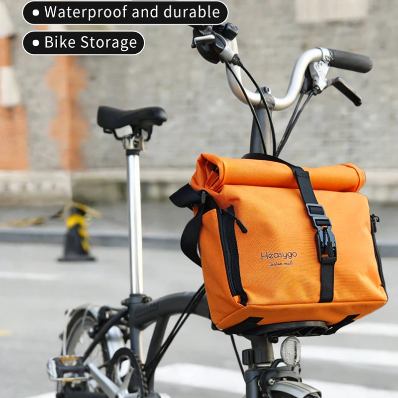 Folding Bike Bag with Flat Frame, Waterproof Multifunctional Bicycle Front Bag Handbag for Brompton 7-10L Large Crossbody Bag
Folding Bike Bag with Flat Frame, Waterproof Multifunctional Bicycle Front Bag Handbag for Brompton 7-10L Large Crossbody Bag