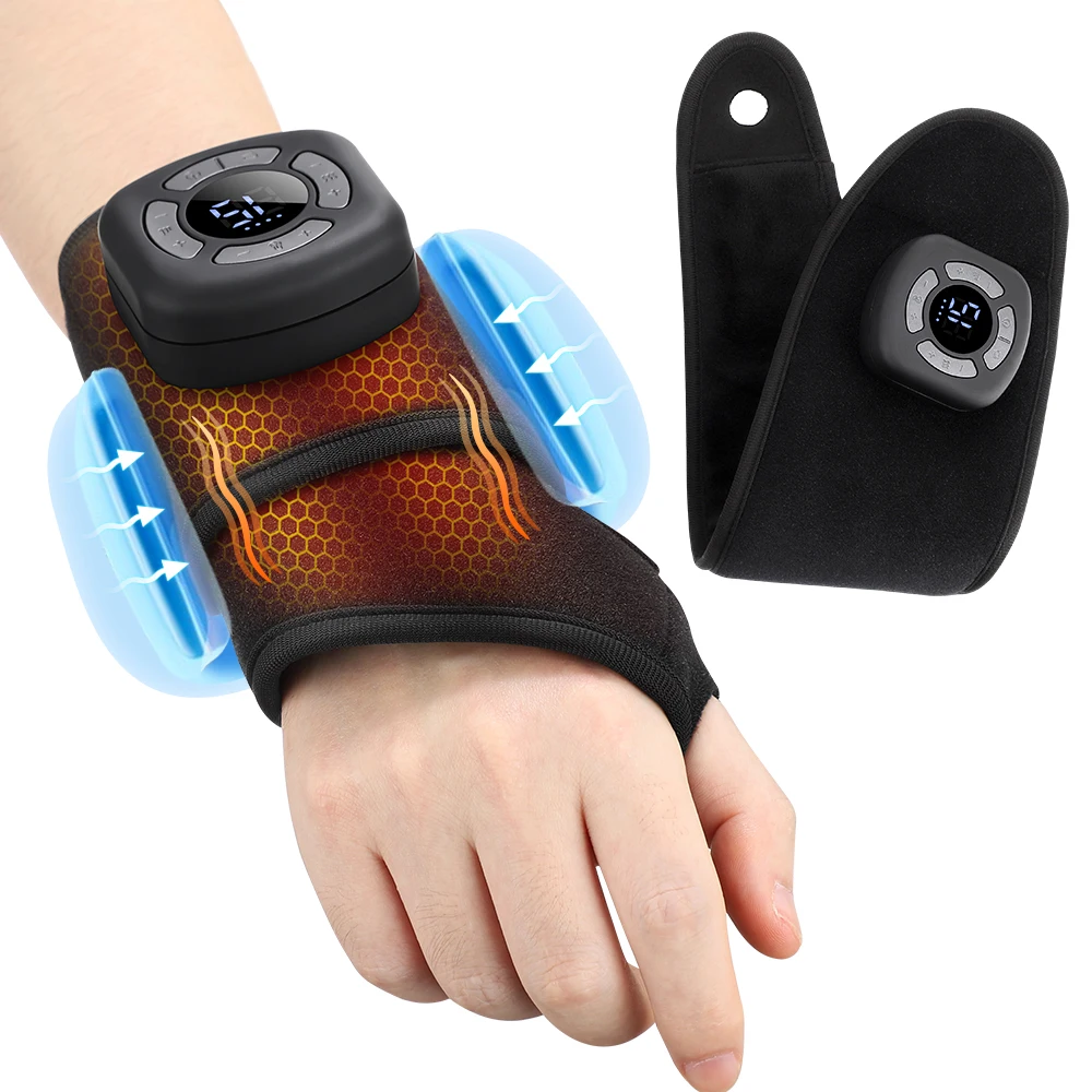 Airbag Hand Massager Wrap Cordless Heating Wrist Guard Hot Compress Vibration Wrist Massager Support Brace For Tenosynovitis
Airbag Hand Massager Wrap Cordless Heating Wrist Guard Hot Compress Vibration Wrist Massager Support Brace For Tenosynovitis