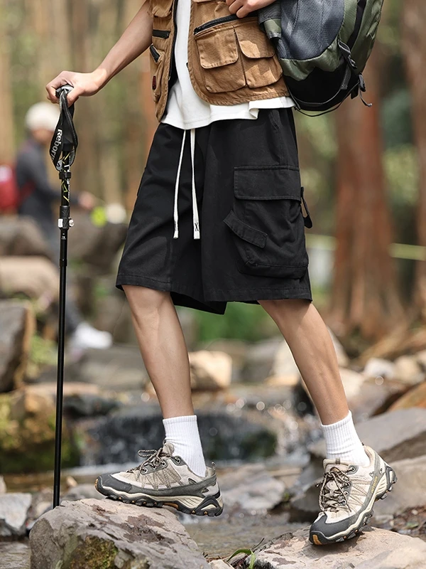 American Sle Retro Workwear orts Men's Summer New Loose Casual Large Size Leisure Five-Quarter Pants Straight Leg Trousers
American Sle Retro Workwear orts Men's Summer New Loose Casual Large Size Leisure Five-Quarter Pants Straight Leg Trousers