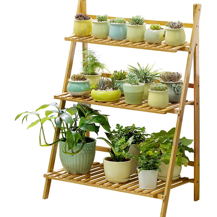 Multifunctional Balcony Garden a Type Trapezoidal Plant Storage Rack Bamboo and Wood Folding Flower Rack
Multifunctional Balcony Garden a Type Trapezoidal Plant Storage Rack Bamboo and Wood Folding Flower Rack