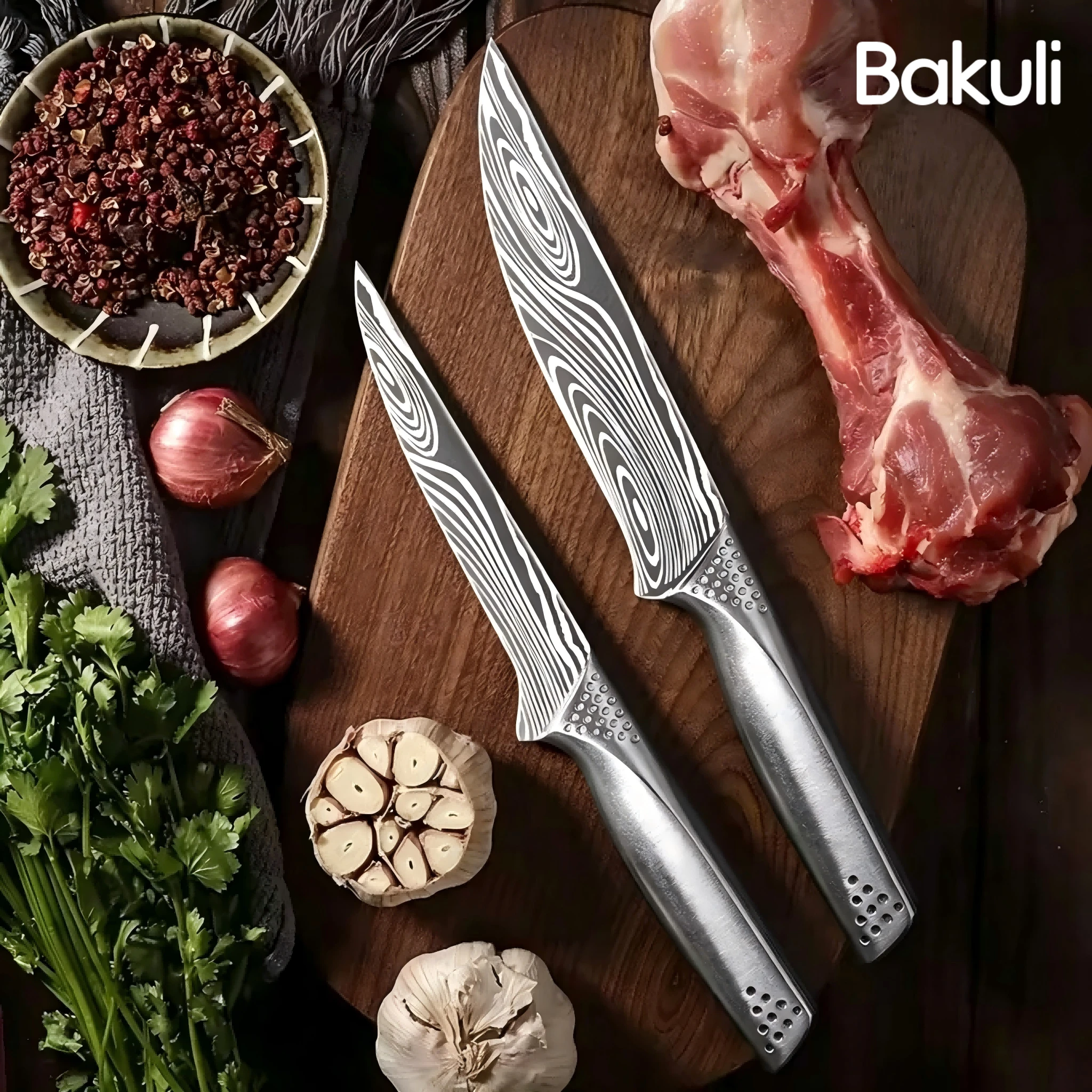 Boning Knife High-quality Stainless steel Bone-cutting knife sharp special cutting and peeling knife for pigs cattle and sheep
Boning Knife High-quality Stainless steel Bone-cutting knife sharp special cutting and peeling knife for pigs cattle and sheep