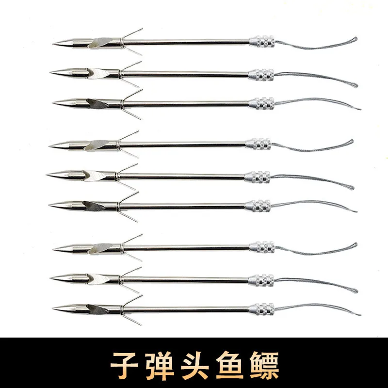 304 Stainless Steel Fishing Corrosion Resistant Durable Hunting Tools Fish Shooting Spear Fishing Gear
304 Stainless Steel Fishing Corrosion Resistant Durable Hunting Tools Fish Shooting Spear Fishing Gear
