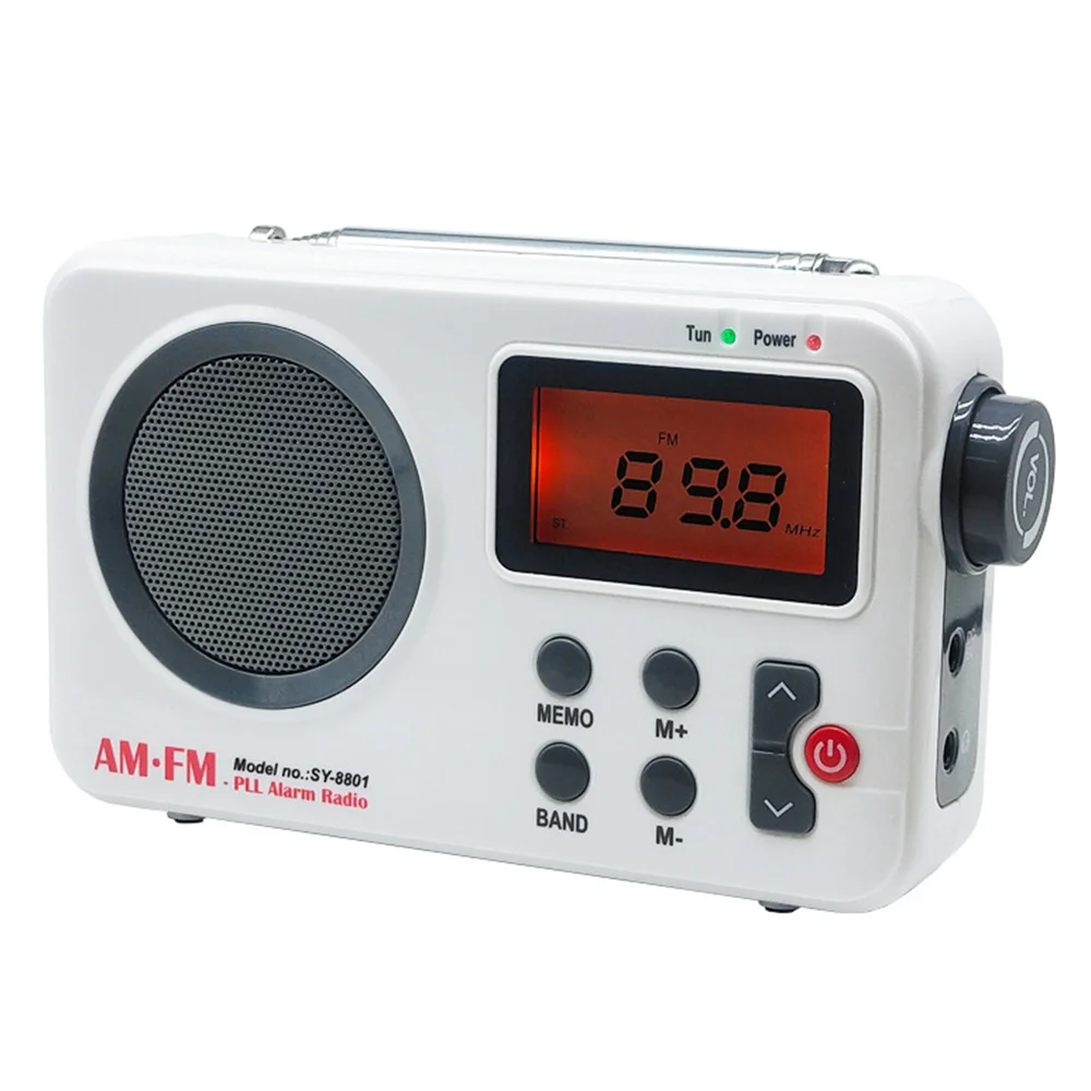 Portable Radio AM FM Radio Audio Receiver Stable Signal Radio With 3.5MM Earphone Plug Stretchable Antenna USB Battery Powered
Portable Radio AM FM Radio Audio Receiver Stable Signal Radio With 3.5MM Earphone Plug Stretchable Antenna USB Battery Powered