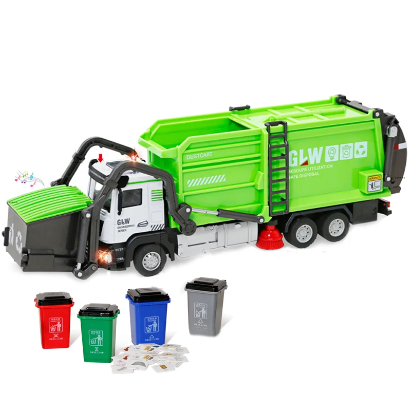 Моделирование городского мусоровоза, модель литого под давлением водяного цистерна, санитарный сплав + пластиковый автомобиль, звуковые и световые игрушки для детей, подарок
Моделирование городского мусоровоза, модель литого под давлением водяного цистерна, санитарный сплав + пластиковый автомобиль, звуковые и световые игрушки для детей, подарок