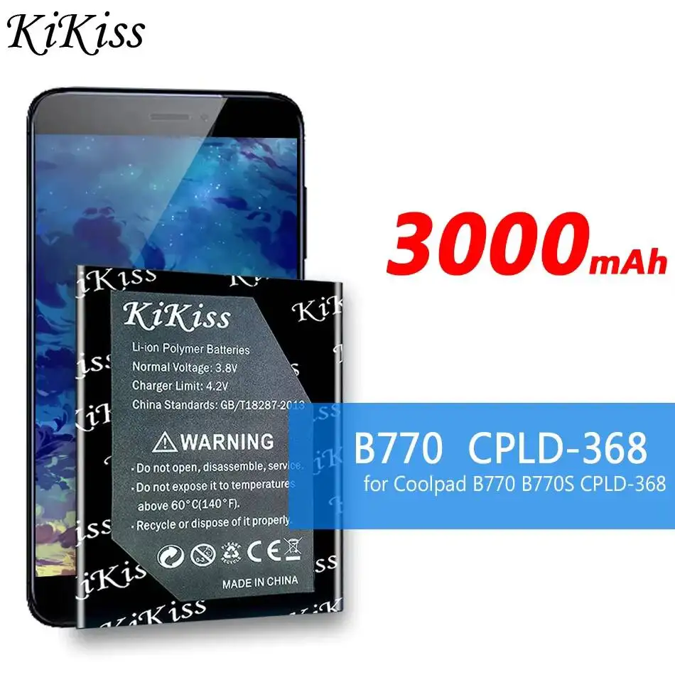 Аккумулятор для мобильного телефона Coolpad B770 B770S Cpld-368, 3000 мАч, высокая совместимость, большая емкость
Аккумулятор для мобильного телефона Coolpad B770 B770S Cpld-368, 3000 мАч, высокая совместимость, большая емкость