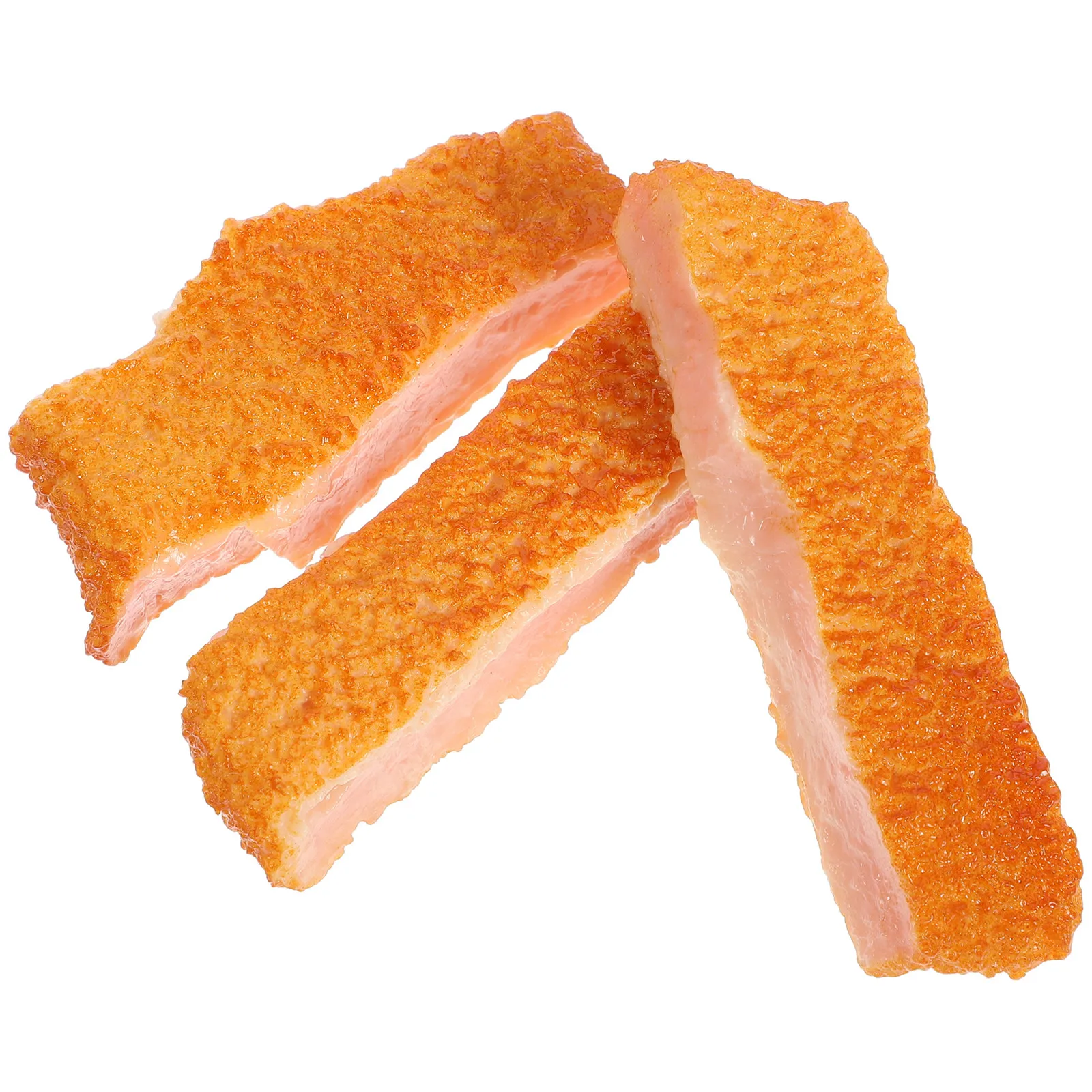 3Pcs Lifelike Fried Pork Cutlets PVC Food Props for Photography Kitchen Decor Home Office Scene Layout Fake Food
3Pcs Lifelike Fried Pork Cutlets PVC Food Props for Photography Kitchen Decor Home Office Scene Layout Fake Food