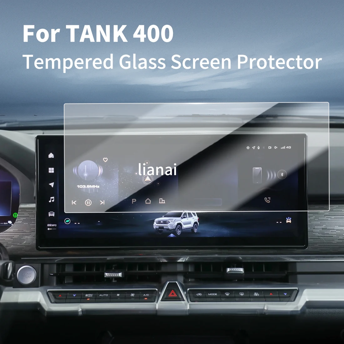 Carplay Screen Protector Tempered Glass Protective Film Navigator Car Stickers Accessories For 24 Great Wall Motor TANK 400
Carplay Screen Protector Tempered Glass Protective Film Navigator Car Stickers Accessories For 24 Great Wall Motor TANK 400