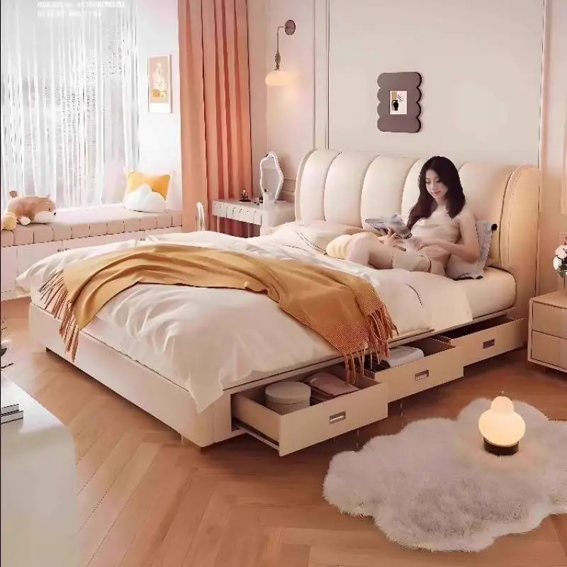 Large Headboard Double Bed Space Organizer Italian High King Size Double Bed Full Size Storage Cama Dobravel Furniture Home
Large Headboard Double Bed Space Organizer Italian High King Size Double Bed Full Size Storage Cama Dobravel Furniture Home