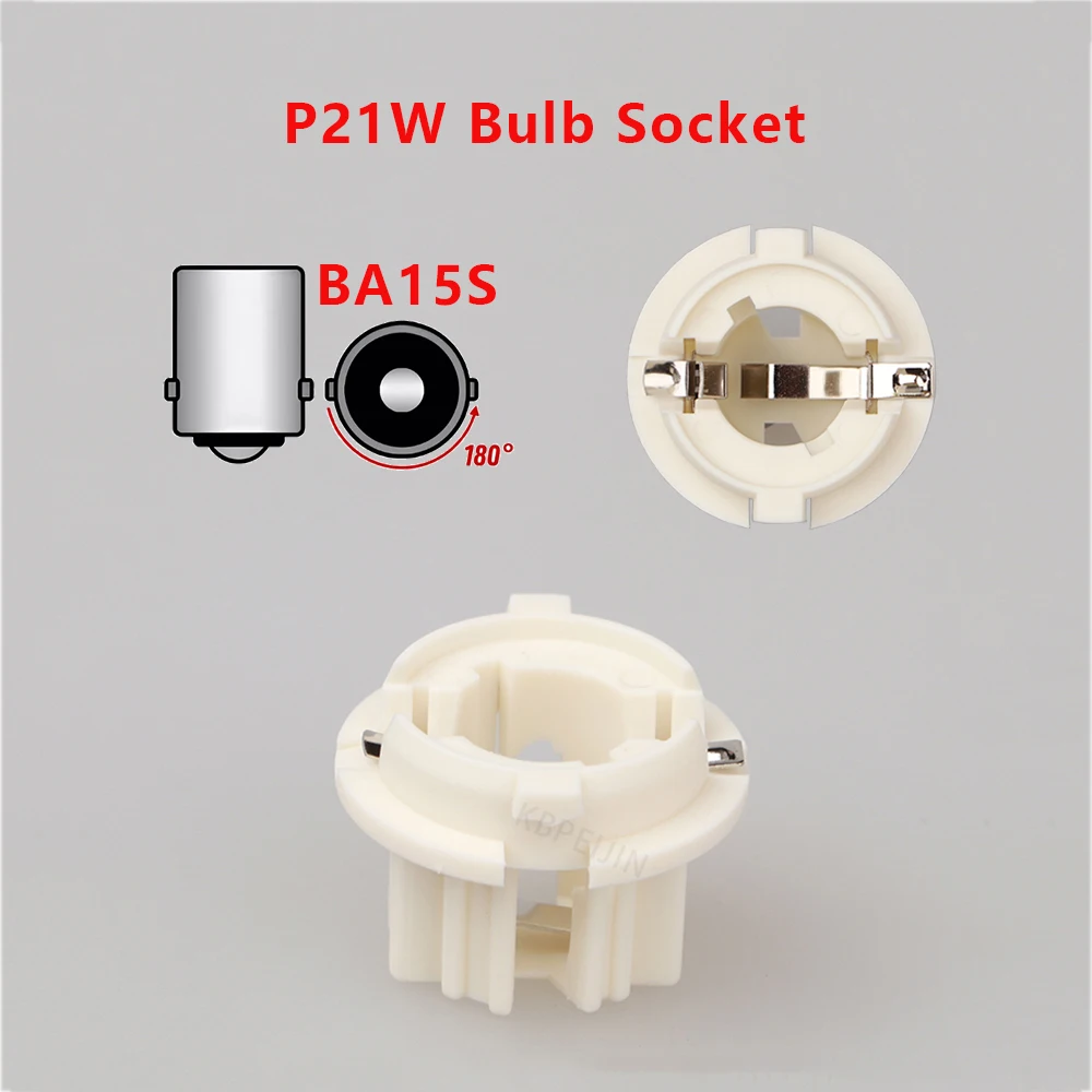 1 x Car Tail Light Socket BA15S P21W Bulb Holder For BMW X3 E83 X5 E53 E70 E92 Accessories
1 x Car Tail Light Socket BA15S P21W Bulb Holder For BMW X3 E83 X5 E53 E70 E92 Accessories