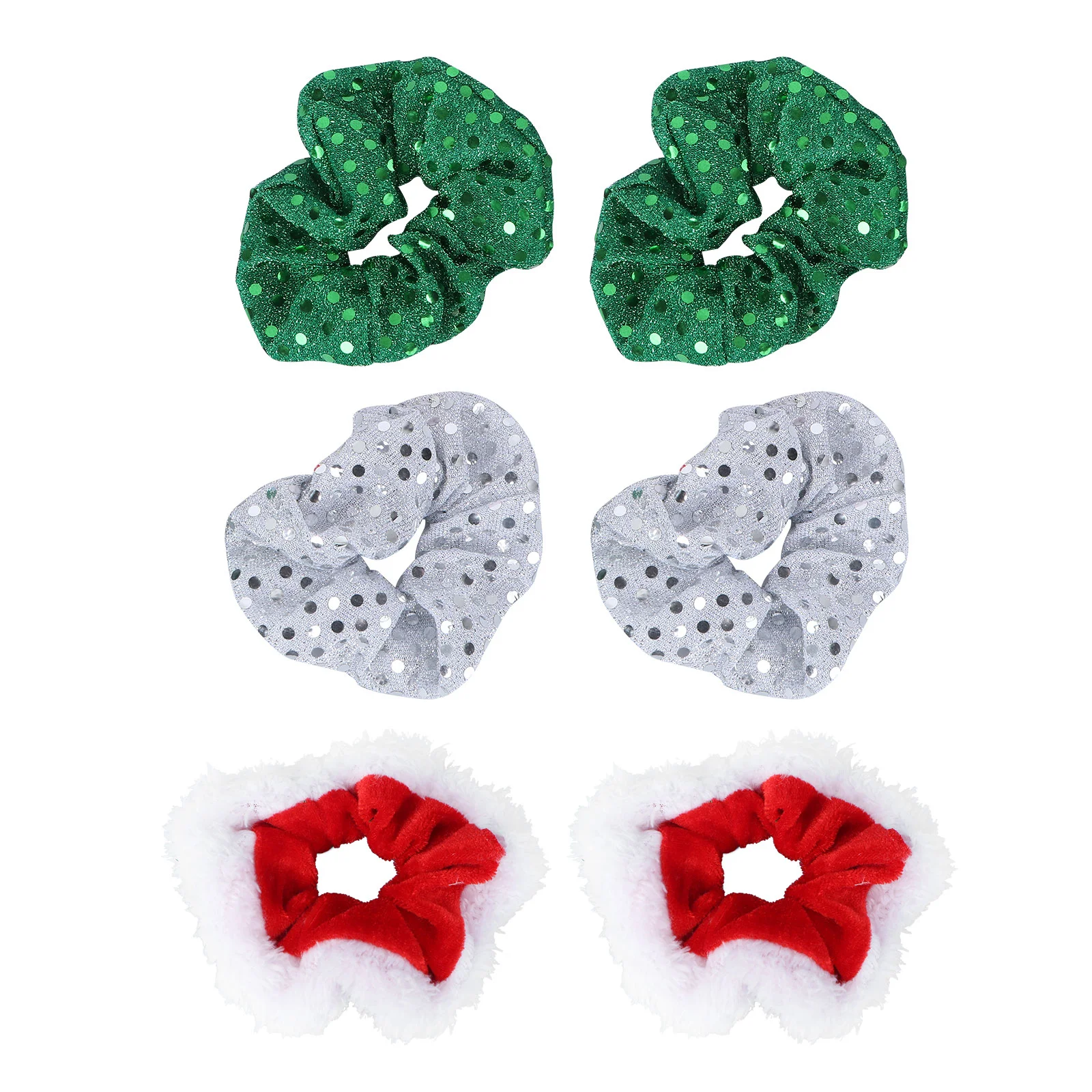6 PCS Hair Band Ponytail Holder Christmas Rope Girls Accessories Tie Sequin Clips Bow
6 PCS Hair Band Ponytail Holder Christmas Rope Girls Accessories Tie Sequin Clips Bow