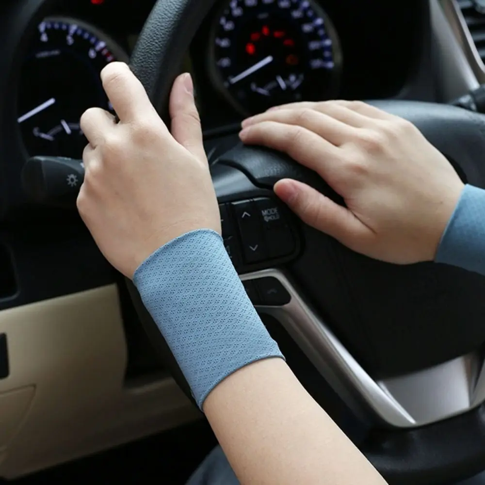 Ice Silk Elastic Wristbands Grey Black Blue White Breathable Compression Wrist Sleeve Elastic Wrist Support Carpal Tunnel
Ice Silk Elastic Wristbands Grey Black Blue White Breathable Compression Wrist Sleeve Elastic Wrist Support Carpal Tunnel