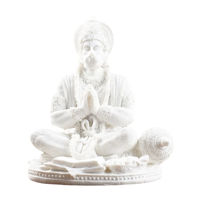 Meditating Buddhas Sculpture Resins Hanuman Statue Hindu God of Strength Figurine Spiritual Decors for Home and Office
Meditating Buddhas Sculpture Resins Hanuman Statue Hindu God of Strength Figurine Spiritual Decors for Home and Office